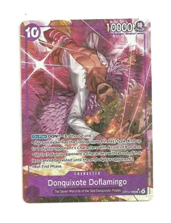 Donquixote Doflamingo (Alt Art) OP14-069 THE AZURE SEA'S SEVEN English - Image 1