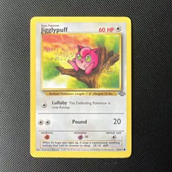 Jigglypuff - 54/64 - Common - Jungle Set - Pokemon Card - NM - Image 1