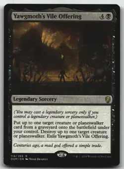 Yawgmoth's Vile Offering R Dominaria 114 LP - Image 1