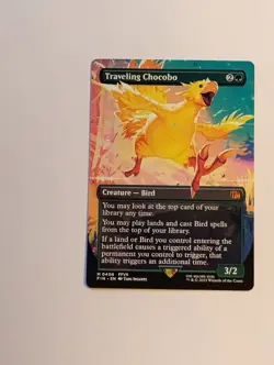 Traveling Chocobo (Borderless) Final Fantasy Regular - Image 1