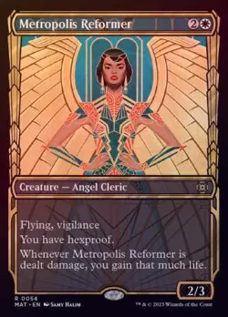 MTG MOM Aftermath - Metropolis Reformer (Showcase Foil) - Image 1