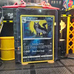 Mightyena Vivid Voltage Reverse Holo Pokemon TCG 104/185 Sword & Shield Uncommon - Image 3