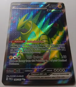 Pokemon - Iron Thorns ex 196/167 - SV Twilight Masquerade - Full Art Textured NM - Image 2