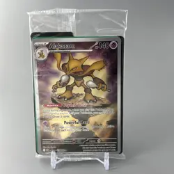 Alakazam MEP 009 Black Star Promo Mega Evolution Pokemon TCG SEALED - Image 1