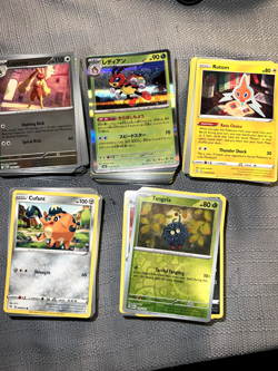 Pokemon 500 Card Bulk Lot Common Uncommon English and Japanese Mixed No Energy - Image 1
