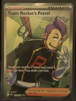 Team Rocket’s Petrel Full Art 226/182 Pokemon Destined Rivals - 226/182 ENGLISH - Image 1
