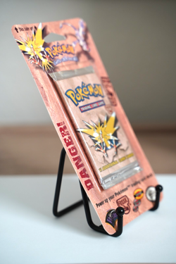 34.37g Pokemon Fossil Booster Blister Pack Zapdos Artwork 1999 WOTC Sealed - Image 5