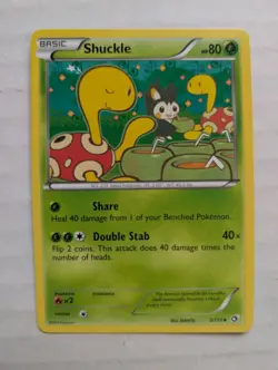 Shuckle 3/113 (Non-holo) - Pokemon TCG Legendary Treasures NM - Image 1