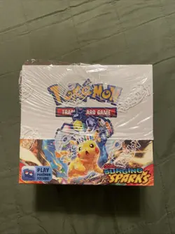 Pokemon TCG Scarlet & Violet Surging Sparks Booster Box Sealed, 36 Packs - Image 1