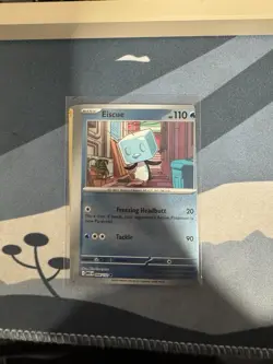Pokemon TCG Misprint Error Miscut Eiscue Reverse Holo NM 044/132 - Image 1