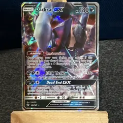 2017 POKEMON Darkrai GX 088A/147 Alternate Art Holo Promo Pokemon TCG🔥🔥 - Image 1