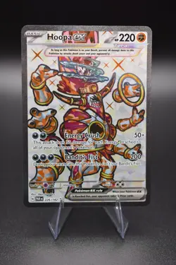 Pokemon TCG Hoopa ex 226/182 SV04: Paradox Rift Holo NM Ungraded - Image 1
