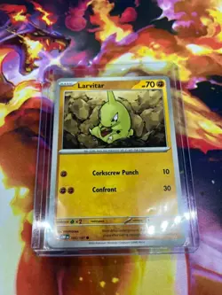 Larvitar 105/197 Sv03: Obsidian Flames Regular NM-Mint Pokemon TCG - Image 5
