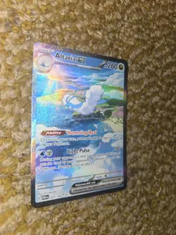 Pokemon Altaria ex 253/182 Scarlet & Violet Paradox Rift SIR PACK FRESH - Image 3