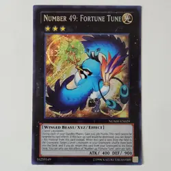 Number 49: Fortune Tune - NUMH-EN029 - Secret Rare - VLP - Unlimited - Yugioh - Image 1