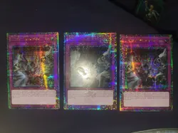 x 3 Evenly Matched - Quarter Century Secret Rare - RA01-EN074 - 1st Edition NM - Image 2