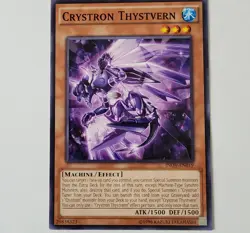 Crystron Thystvern - INOV-EN019 - NM/VLP - Common - Unlimited - Yugioh - Image 1