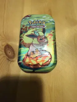 Prismatic Evolutions Mini Tin - Flareon Art - Sealed Brand NEW - Pokemon TCG - Image 1