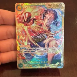 Monkey.D.Luffy OP13-118 SEC Carrying On His Will One Piece English - Image 1