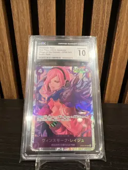 ONE PIECE Wings of the Captain Vinsmoke Reiju OP06-069 SR CGC 10 JP - Image 1
