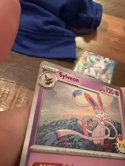 💥 2025 Pokemon Day Stamped Sylveon 040/131 Holo Foil Exclusive Promo Card 💥 - Image 2