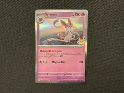 Sylveon 040/131 Pokemon Day 2025 Stamped Promo Pokemon Prismatic Evolutions NM - Image 1
