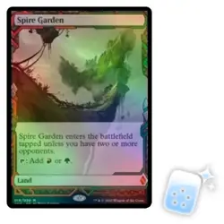 FOIL SPIRE GARDEN Zendikar Rising Expeditions Magic MTG MINT CARD - Image 1