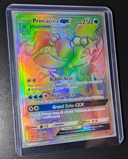 Primarina GX (Secret) 149/145 Sm-Guardians Rising Holo Pokemon Card - Excl/NM - Image 1