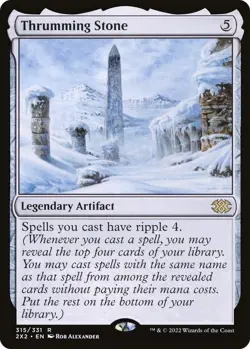 MTG Thrumming Stone (315) | NM | Double Masters 2022 {2X2} - Image 1