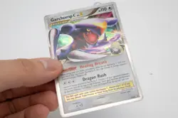 Pokemon TGC 2009 Garchomp C Lv.X DP46 Black Star Promo Holo Card LP - Image 4