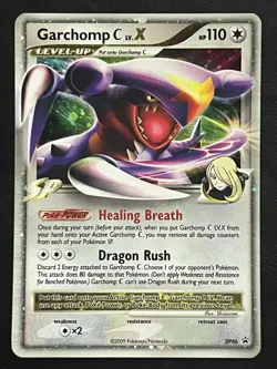 Pokemon Garchomp C LV.X Promo DP46 LP - Image 1