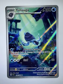 ✅ Pokemon TCG Tirtouga Illustration Rare IR 106/086 S & V Black Bolt English NM - Image 1
