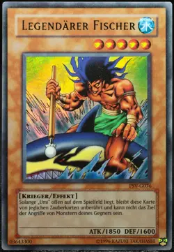 Yu-Gi-Oh! Legendarer Fischer PSV-G076 Ultra Rare [G] Old 2002 OG Print | DE 2002 - Image 1