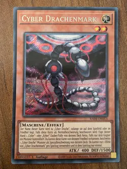 Yu-Gi-Oh! RA04-DE013 Cyber Drachenmark Secret Rare NM 1st - Image 1