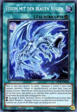 Yu Gi Oh! Vision mit den blauen Augen Mp23-DE026 Secret Rare - Image 1