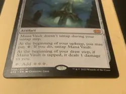 2022 Magic: The Gathering MANA VAULT #308/331 Double Masters Mythic Rare English - Image 2