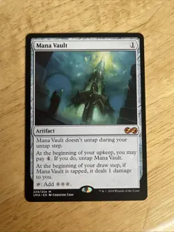 Magic the Gathering Mana Vault NM/M Condition - Image 1
