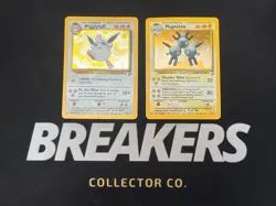 1999 Base Set 2 Vintage Pokemon 2 Card Lot: Magneton 9/130 & Wigglytuff 19/130 - Image 1