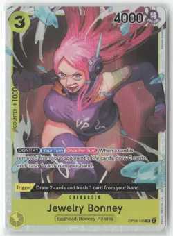 Jewelry Bonney SR Two Legends OP08-105 NM English - Image 1