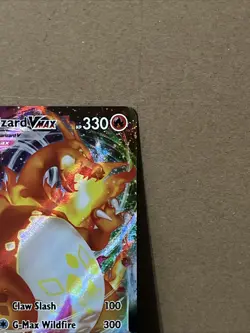 Pokemon TCG Charizard VMAX Darkness Ablaze Holo Ultra Rare Card 020/189 - Image 2