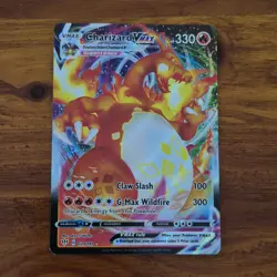Pokemon TCG Charizard VMAX Darkness Ablaze 020/189 Holo Ultra Rare - Image 2