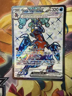 Garchomp ex 219/182 Paradox Rift Ultra Rare Full Art Holo Pokemon TCG NM - Image 1