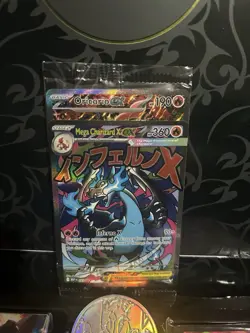 Mega Charizard x EX and Oricorio Ex UPC Promo Cards and Contents Pokemon TCG NM - Image 1