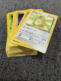 Bulk Lot of 100 Pokemon Cards Vintage 2000 1st Edition Common Uncommon Rare - Image 1