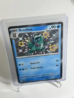 Arctibax SV Paldean Fates 129/091 Pokemon TCG Shiny Holo Rare Card NM Condition - Image 1
