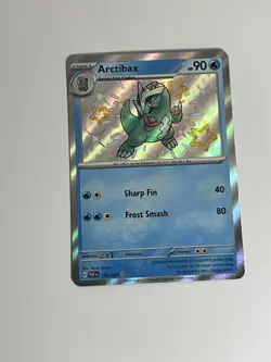 Arctibax SV Paldean Fates 129/091 Pokemon TCG Shiny Holo Rare Card NM Condition - Image 2