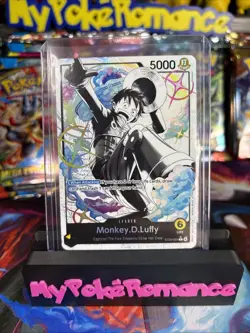 One Piece Monkey. D. Luffy ST29-001 (ALT ART) Leader Card Egghead English - A - Image 1
