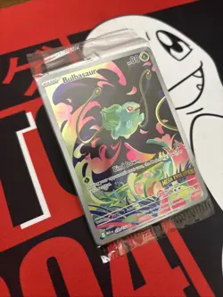 Pokemon TCG Bulbasaur Mega Evolutions 133/132 Illustration Promo Card NM - Image 2