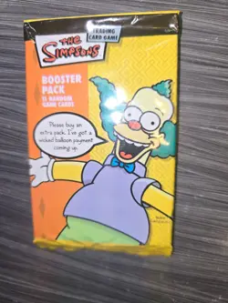 WOTC The Simpsons Trading Card Game Booster Pack 2003 NEW FACTORY SEALED TCG 76930964071 - Image 1