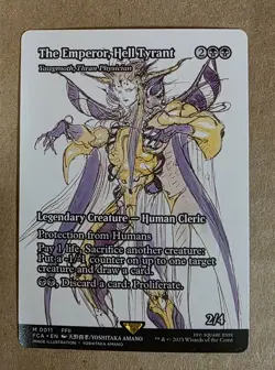 The Emperor, Hell Tyrant - Yawgmoth, Thran Physician (Showcase) Regular - Image 1